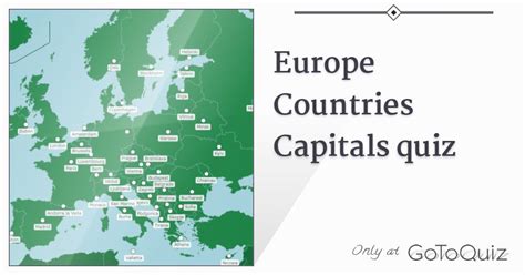 Europe by Capital Quiz .